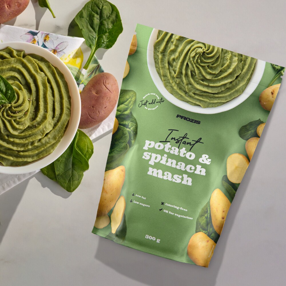 Instant-Püree aus Kartoffeln und Spinat 300 g