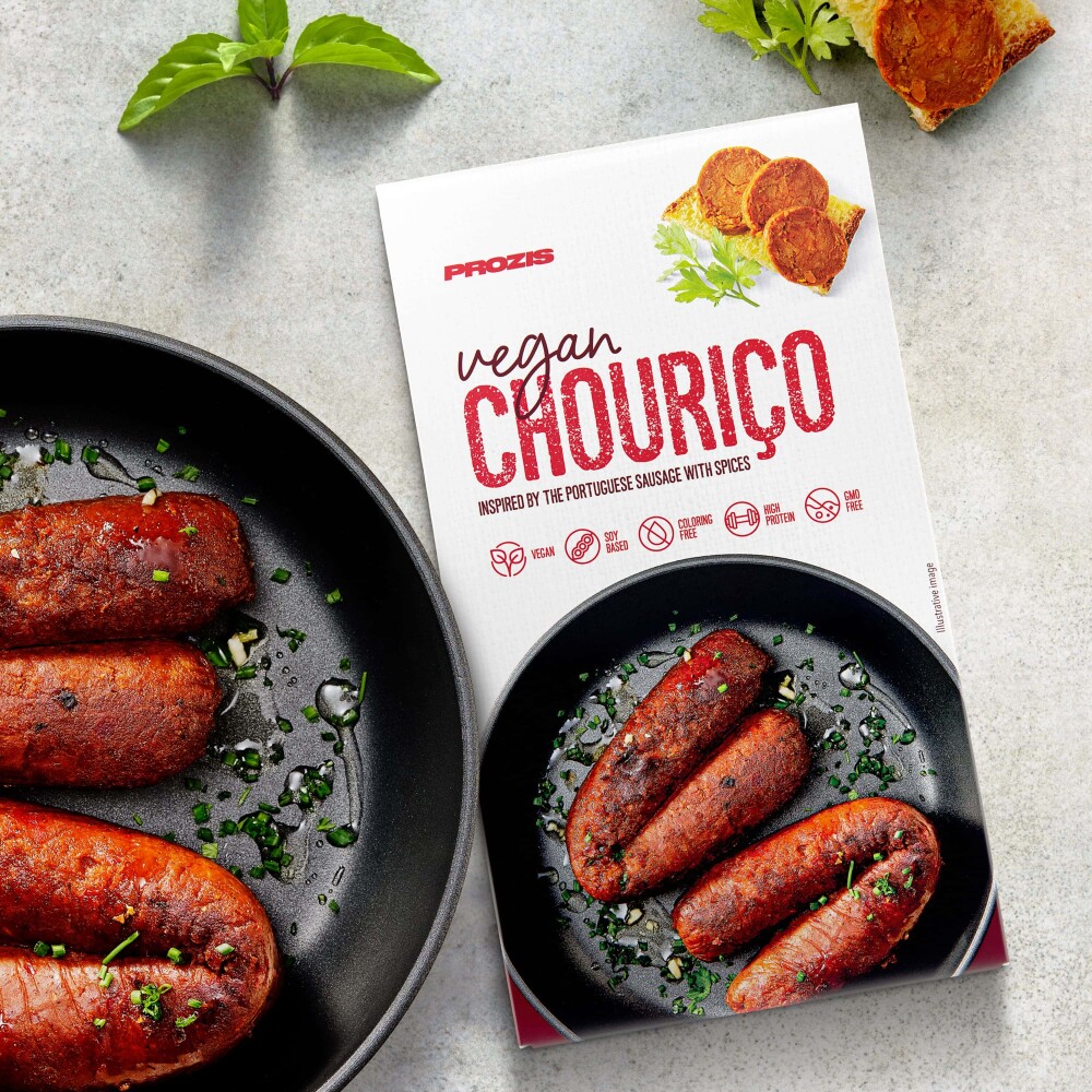 Chouriço Végétalien - Saucisse Portugaise aux Épices 200 g