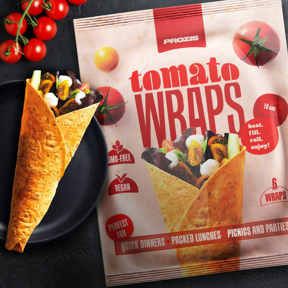6 x Wrap de Tomate
