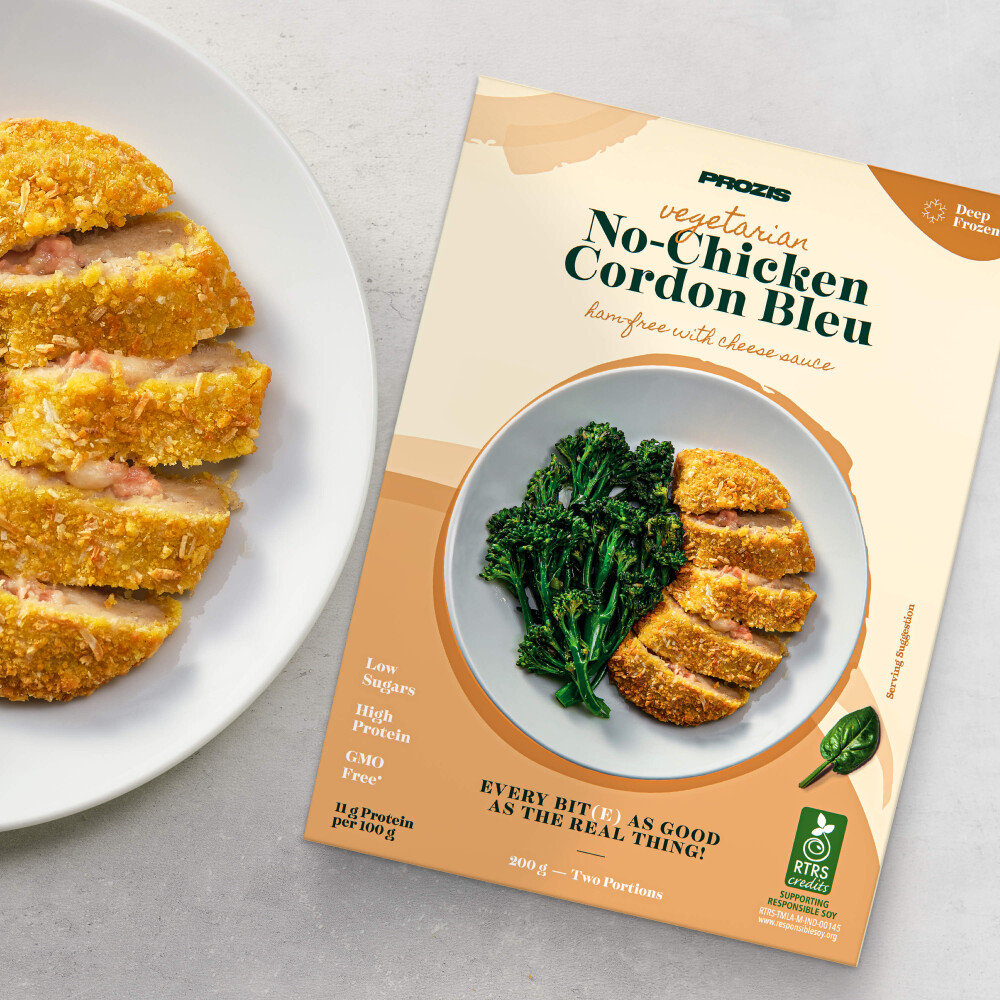 2 x No-Chicken Cordon Bleu 100 g