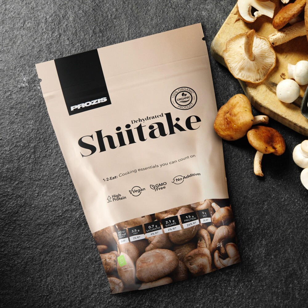 Dehydrated Organic Shiitake Mushrooms