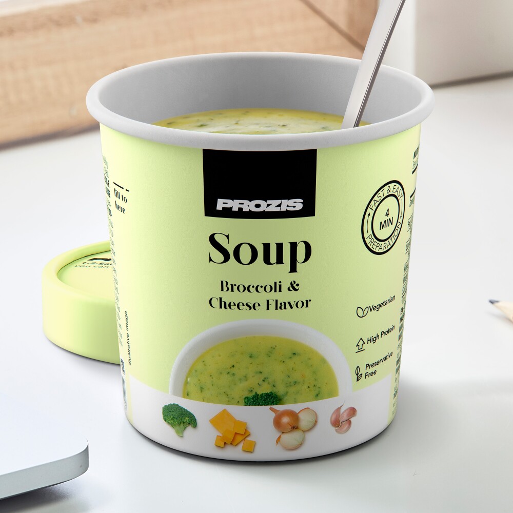 Protein Soup - Broccoli with Cheese Flavor