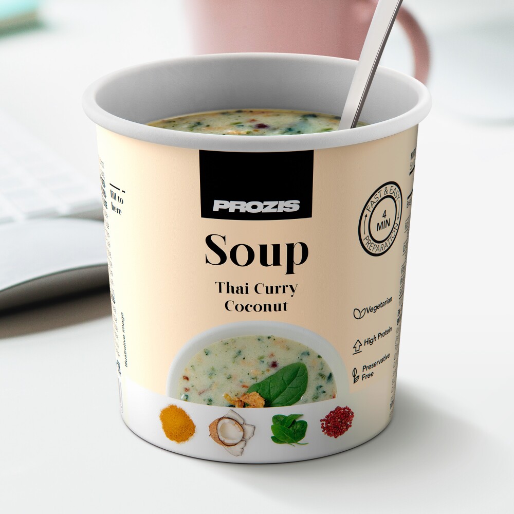 Protein Soup - Thai Curry & Coconut