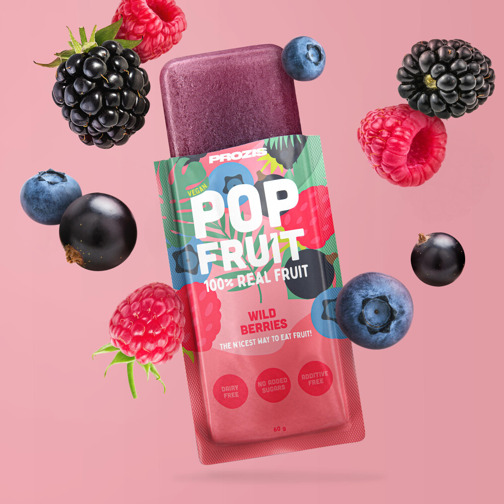 5 x PopFruit - Frutos del bosque
