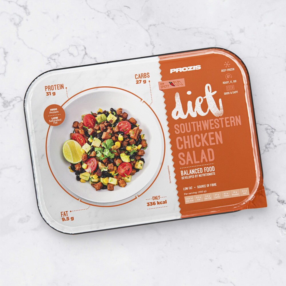 Ensalada de pollo al estilo de Arizona dietética