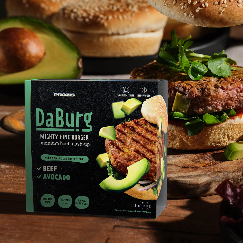 2 x Beef Burger mit Avocado