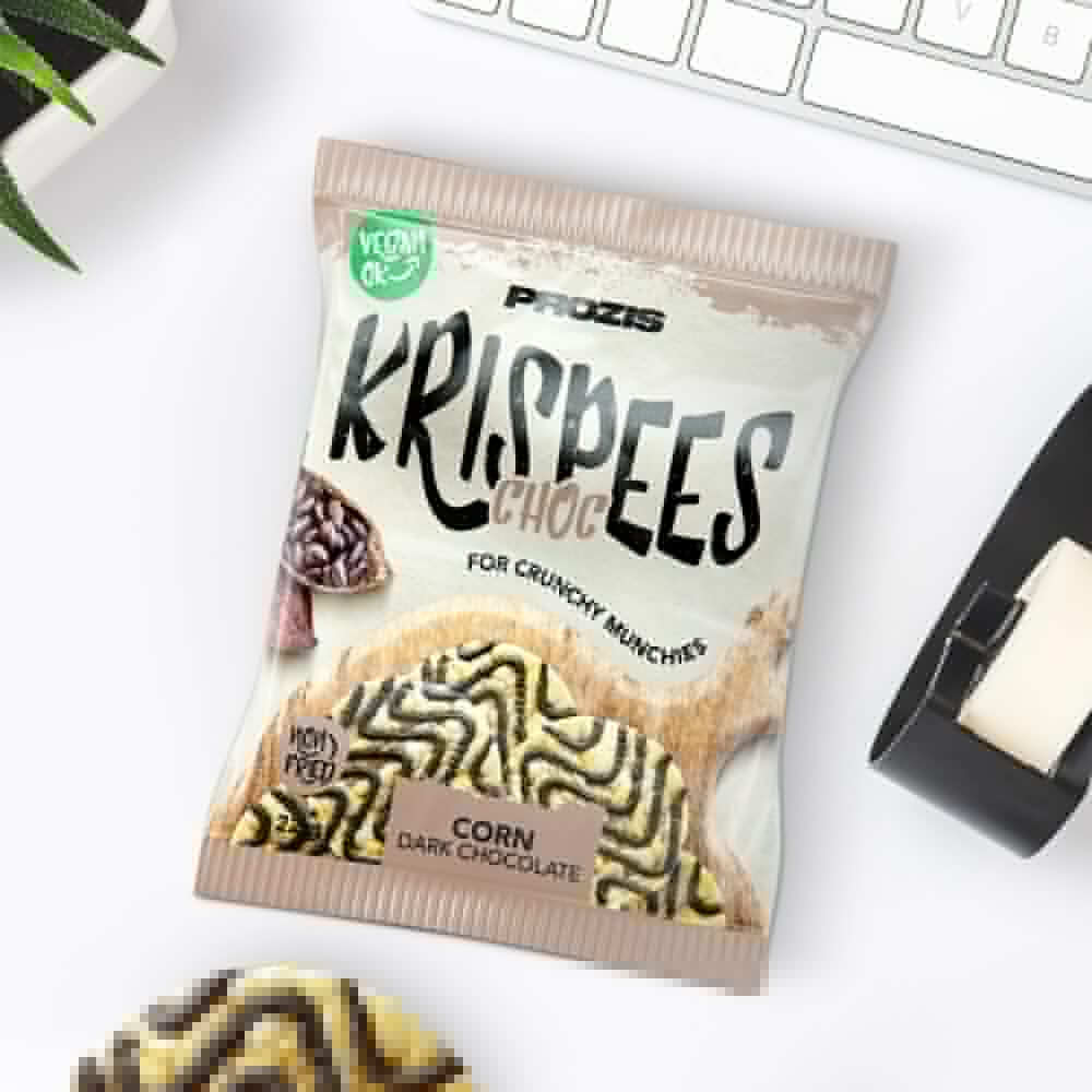 Choc Krispees - Mais con cioccolato fondente 22 g