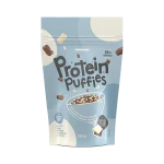 Protein-Puffies - Schokoladen-Duo - Überzug aus weißer und Milchschokolade 150 g