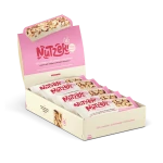 Nutzer Bar - Cashew, Himbeere und weiße Schokolade x 10