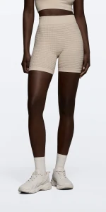 Calções de Cintura Baixa Waffle Wellness