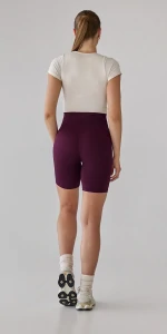 Short Cycliste Taille Haute Athleisure