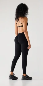 Peach Perfect Air Leggings mit mittelhohem Bund