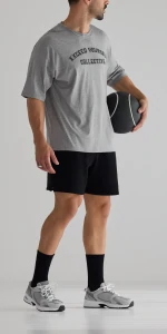 T-shirt Oversized pour Homme Athleisure EY