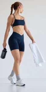 Short Taille Mi-Haute MuseFit Front V