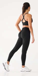 Athleisure Aero Leggings mit mittelhohem Bund