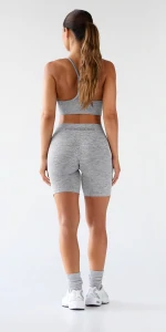 Athleisure Radlerhose mit niedrigem Bund