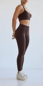 Athleisure Aero Leggings mit mittelhohem Bund