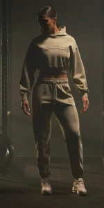 IronMode Cropped Hoodie 