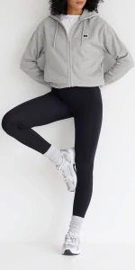 Athleisure P Zipped Hoodie