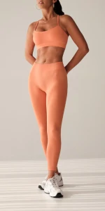 Athleisure Leggings mit niedrigem Bund