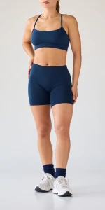 Athleisure Shorts mit niedrigem Bund