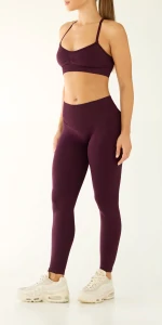 MuseFit Back V Leggings mit mittelhohem Bund