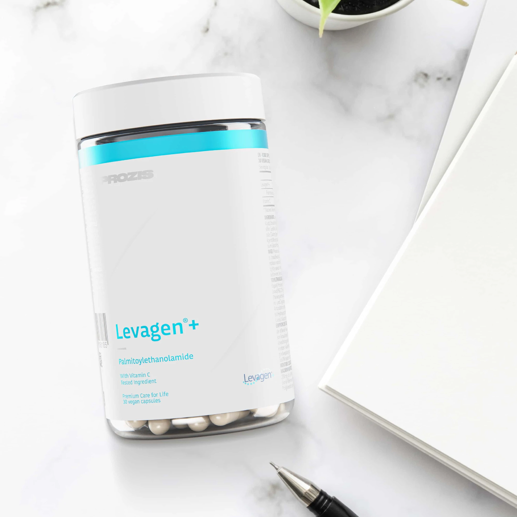 Levagen+ palmitoyléthanolamide, 30 capsules végétales