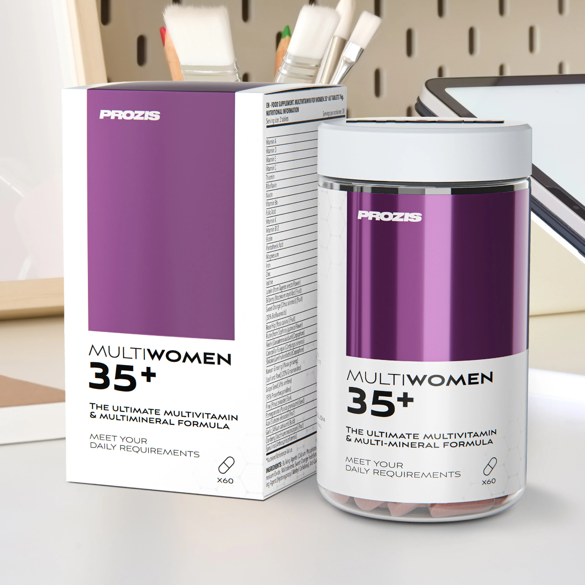 Multi Women 35+, 60 comprimés