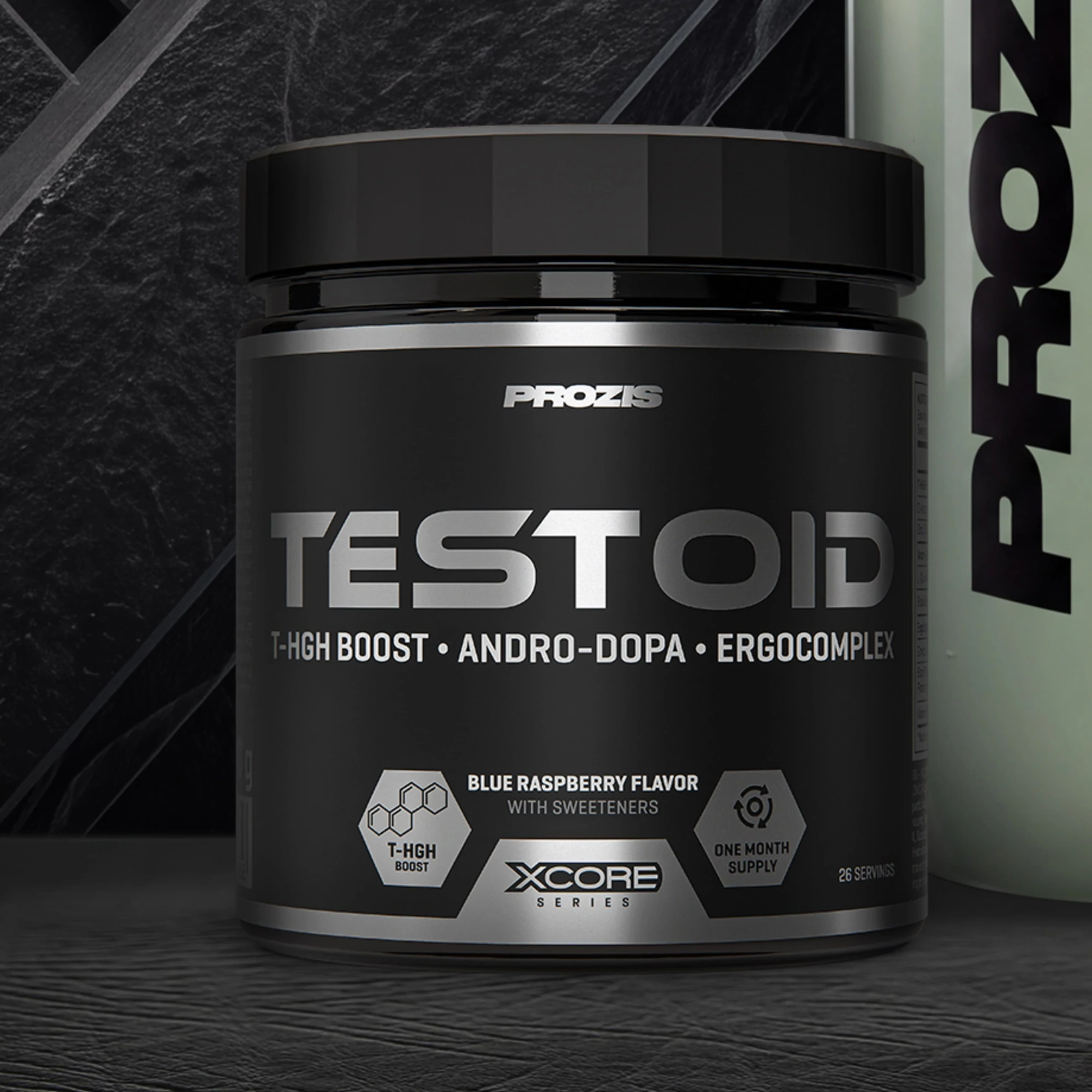 TesToid, 26 doses, framboise bleue