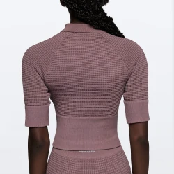 Wonderful Waffle Crop Top