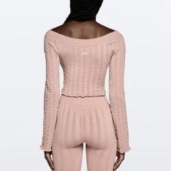 Good Karma LS Crop Top