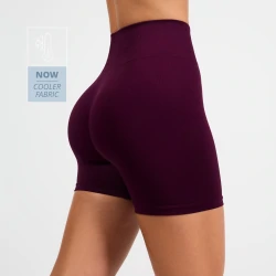 Athleisure Shorts mit mittelhohem Bund