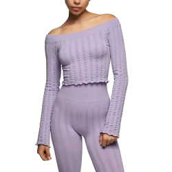 Good Karma LS Crop Top