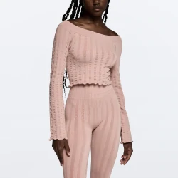 Good Karma LS Crop Top