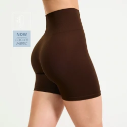 Athleisure Shorts mit hohem Bund