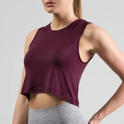 Athleisure Bauchfreies Top