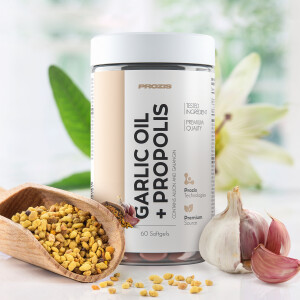 Knoblauchöl + Propolis 500 mg 60 Weichkapseln