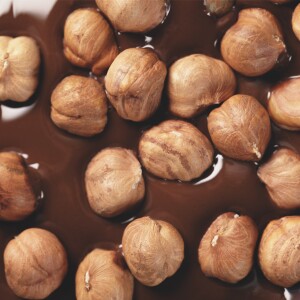 Chocolate y avellanas