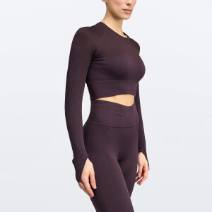 Marron / Violet Foncé