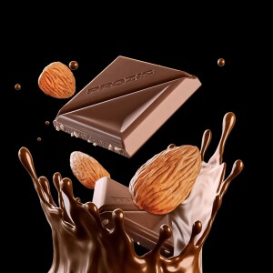 Amêndoas com Chocolate de Leite