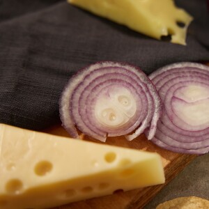Fromage et oignon