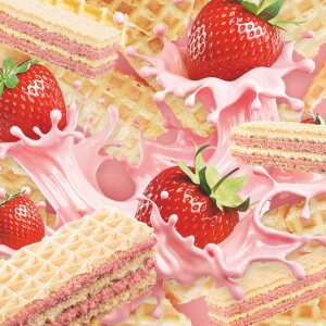 Γκοφρέτα Φράουλα