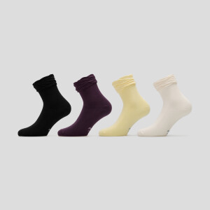 Blanc Cassé / Noir / Bordeaux / Jaune