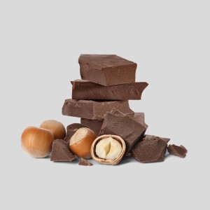 Schokolade und Haselnuss