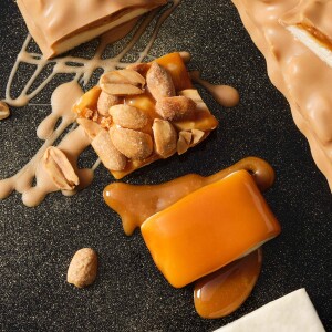 Caramelo y chocolate