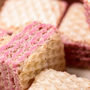 Erdbeerwaffel
