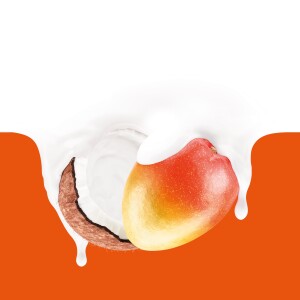 Mango und Kokosnuss