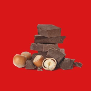 Schokolade und Haselnuss