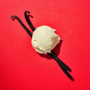 Vanille-Eiscreme