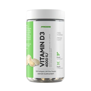 Vitamin D3 4000 IU 120 softgel capsules
